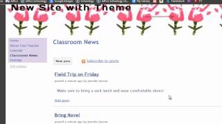 Announcements Pages for Google Sites