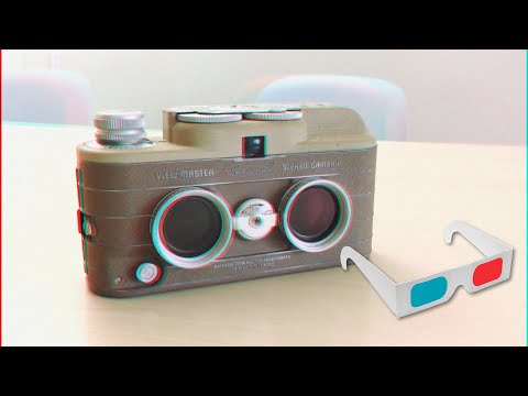 3D Anaglyph Show & Tell: My View-Master Camera - Anaglyph Video 