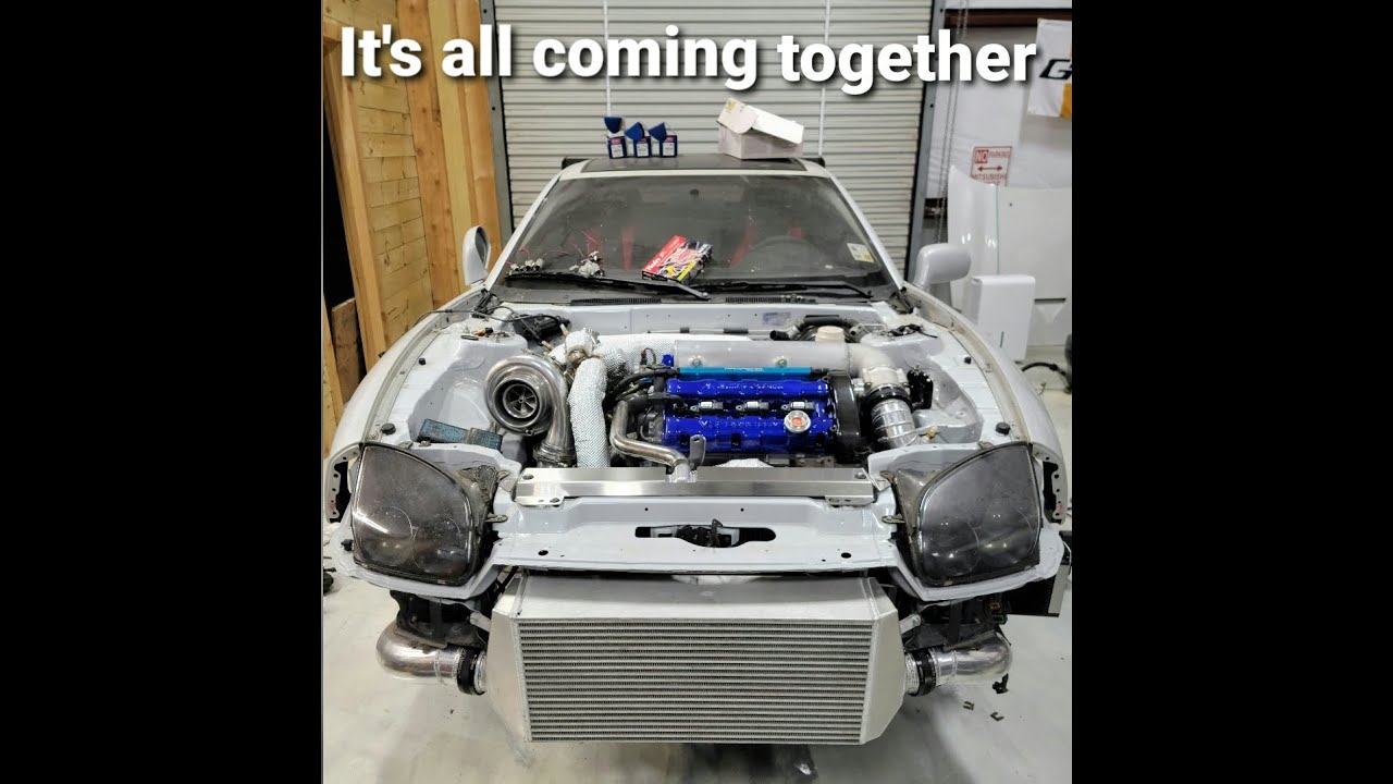 Assembling the stroker single turbo VR4