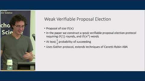 Gilad Stern: Reaching Consensus For Asynchronous DKG