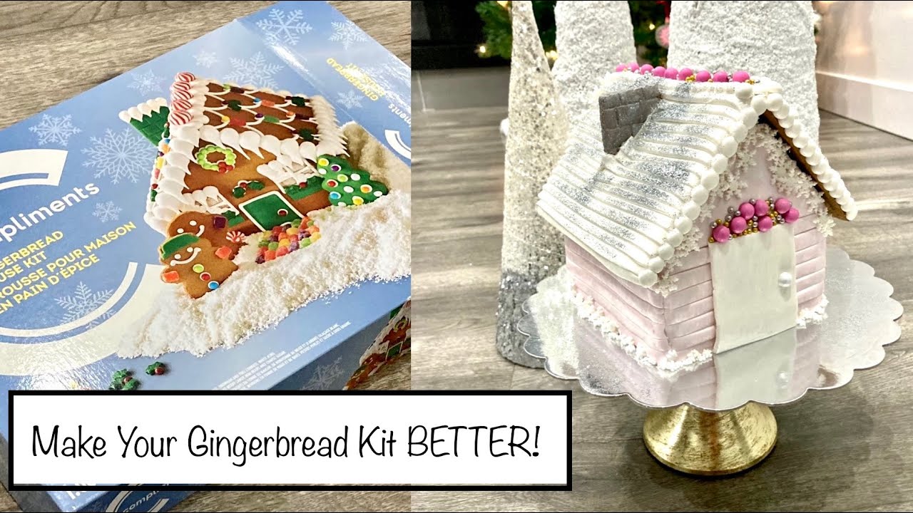 Upgrade a $14.00 Gingerbread Kit into a $75.00 Bakery Worthy Gingerbread House