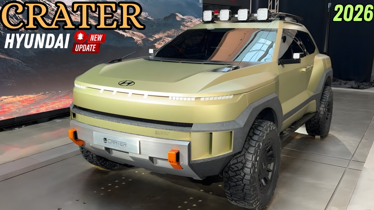 2026 Hyundai Crater - The High-Tech Off-Road Beast Nobody Expected!
