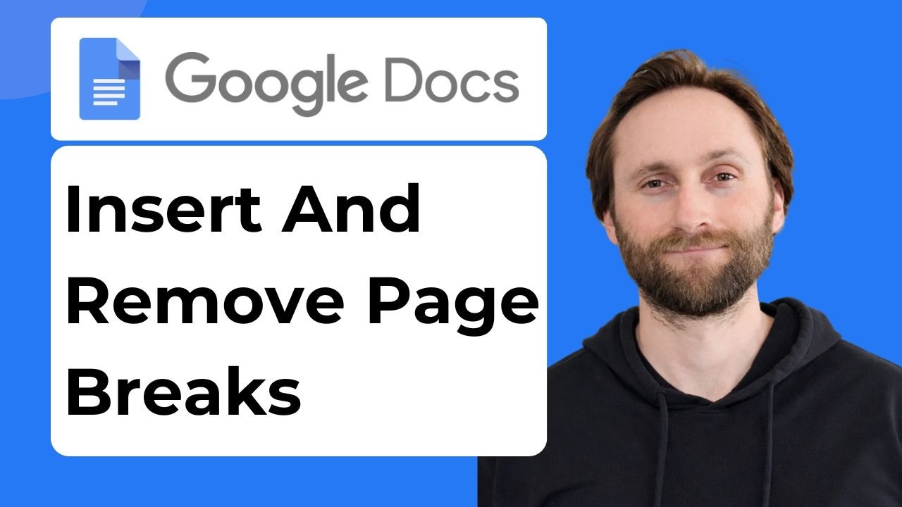 How to Insert and Remove a Page Break in Google Docs [2026 Guide] - YouTube