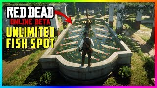 If You Go To This Location In Red Dead Online You Can Get UNLIMITED Fish By Doing Nothing At All! If You Go To This Location In Red Dead Online You Can Get UNLIMITED Fish By Doing Nothing At All!