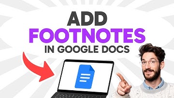 How to ADD Footnotes in Google Docs (Step by Step) 2025
