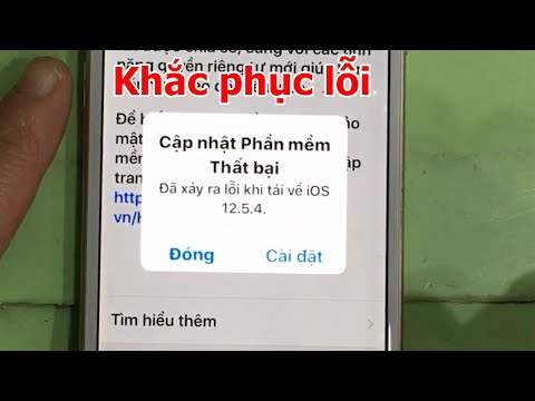 Khắc phục lỗi cập nhật phần mềm thất bại trên iPhone 6