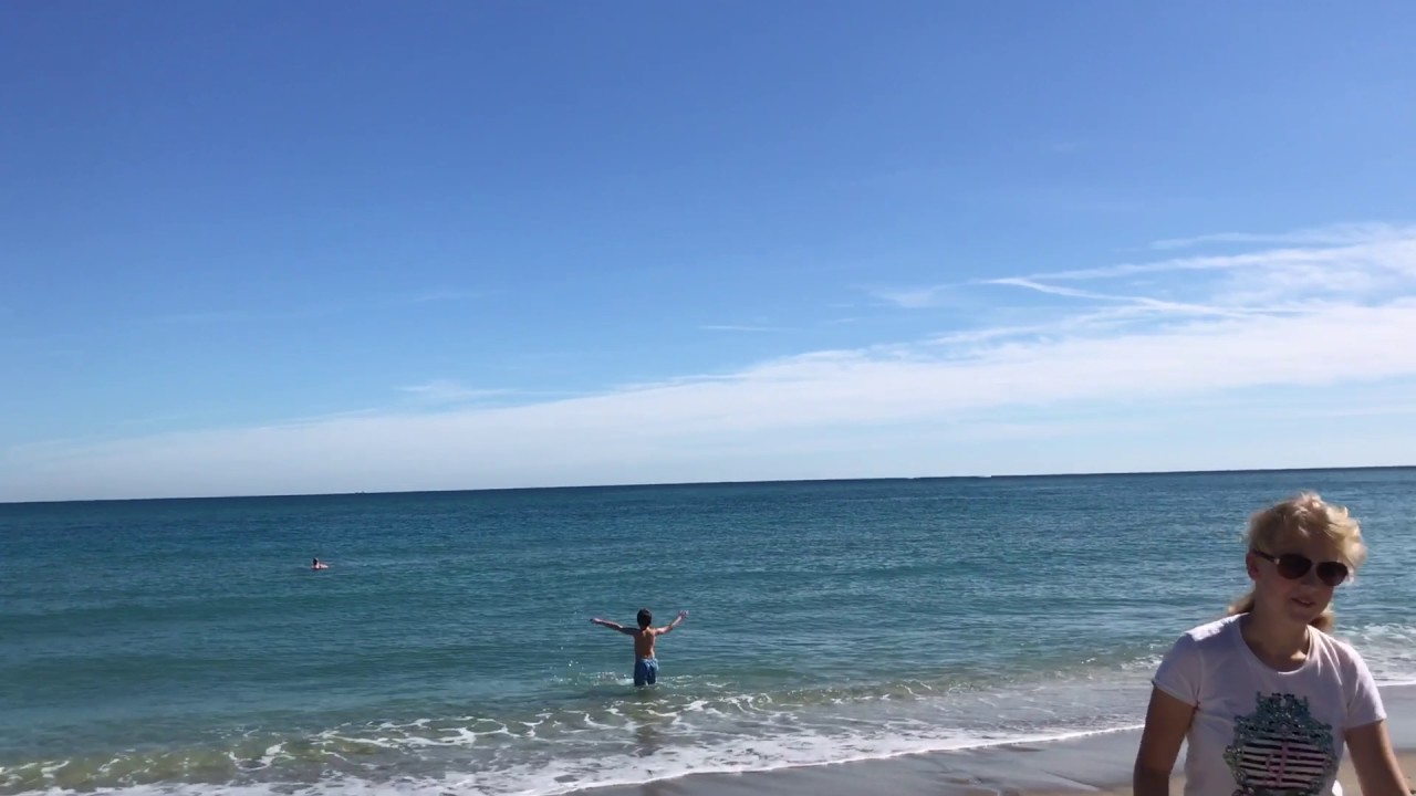 флорида время January 5, 2017 Jupiter beach Florida