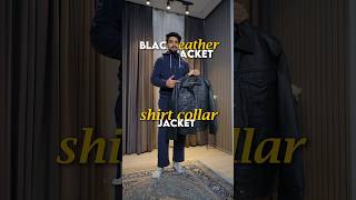 Easy black leather jacket styling for men ✅️ Easy black leather jacket styling for men ✅️