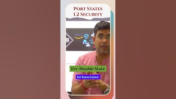 🚨 Switch Port Error States ⚠️ | Err-Disable, Loop & Root Inconsistent Explained!