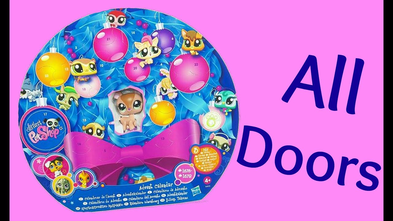 Littlest Pet Shop Advent Calendar - All Doors 