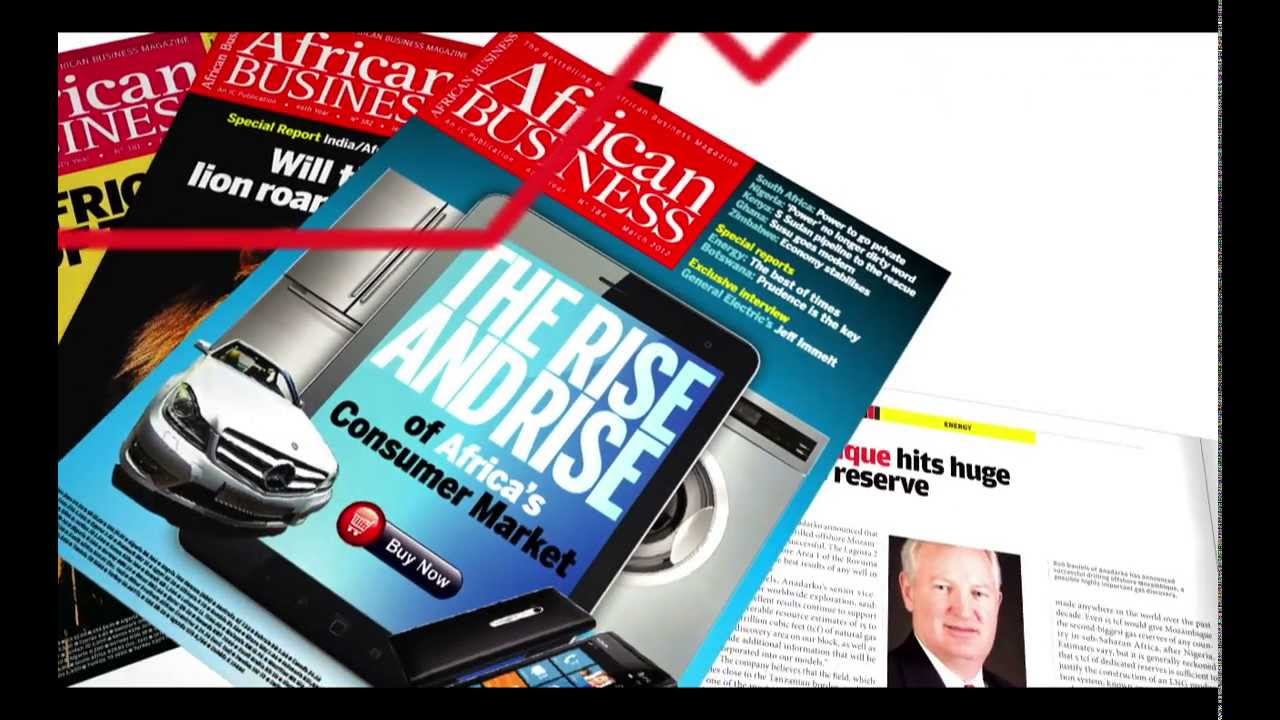 Still from African Business magazine - TV Spot 2012