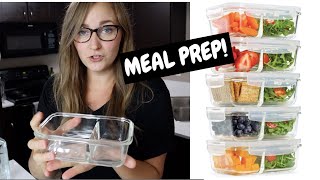 BEST GLASS STORAGE MEAL PREP CONTAINERS | DEMONSTRATION AND REVIEW | 2 COMPARTMENT FOOD STORAGE