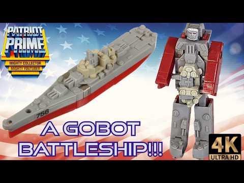 You Sank My Battleship! 1985 GoBots Guardian Man-O-War
