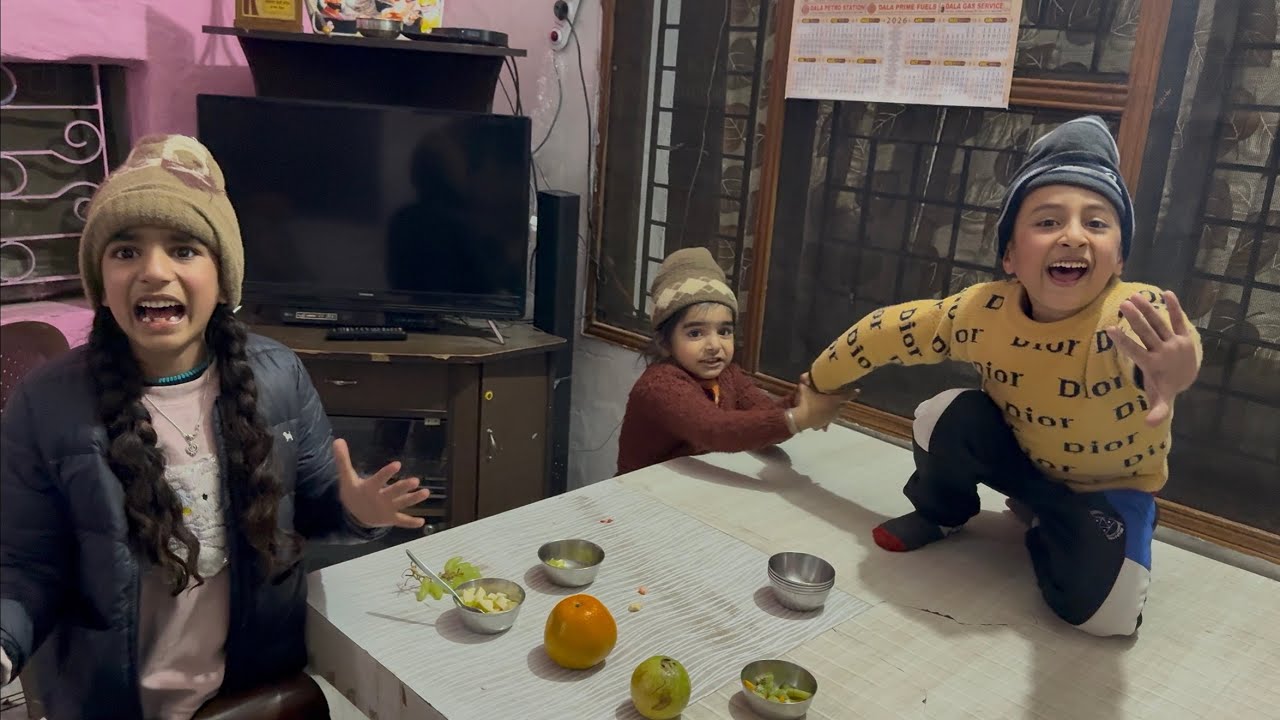 Funny Fruit Challenge for Kids 😂 | Oleen & Paras