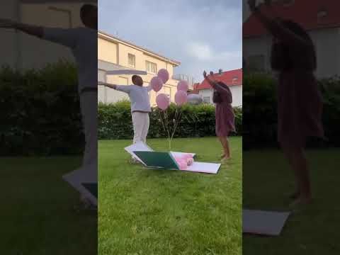 Gender Reveal Party Boy or Girl ? Box Balloon Ballons Balloondecor