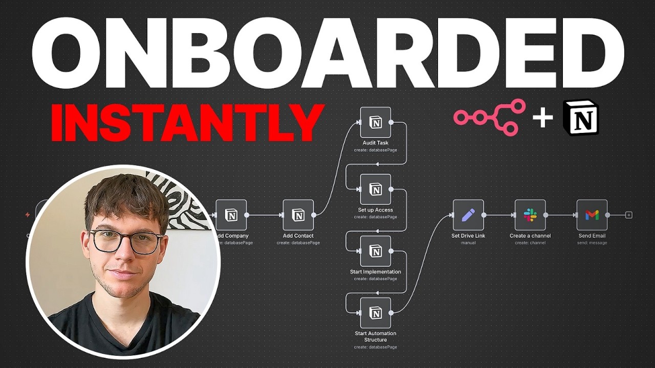 How to Automate Client Onboarding (Notion & n8n)