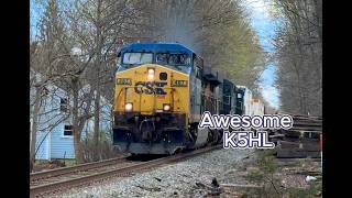 CSX M426 With 487 in the lead 4/20/26