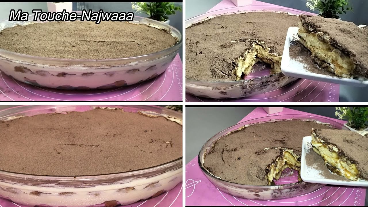 ألذ وأسهل تيراميسو بدون بيض بمكونات بسيطة وبأقل تكلفة