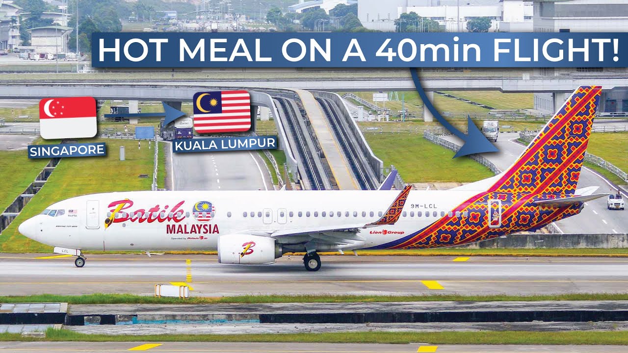 TRIPREPORT Batik Air Malaysia ECONOMY Singapore Kuala Lumpur TRIPREPORT Batik Air Malaysia ECONOMY Singapore Kuala Lumpur