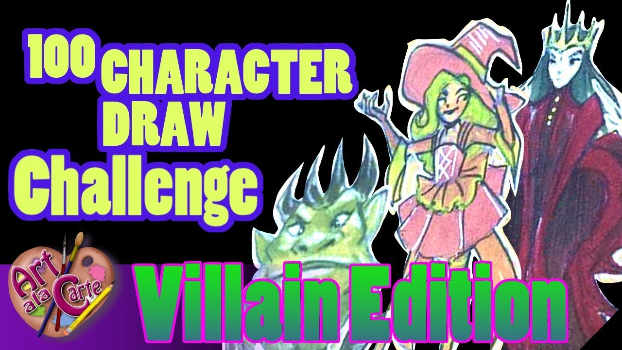 100 CHARACTER DESIGN CHALLENGE EPISODE 13 