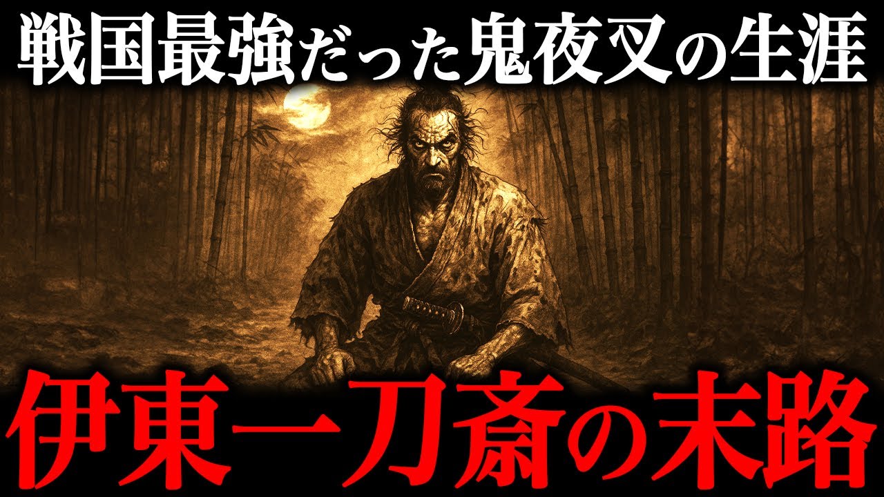 実在した『鬼夜叉』の生涯がヤバすぎた！伝説の剣豪『伊東一刀斎』の意外な末路とは？
