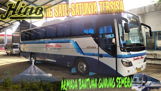 SATU-SATUNYA HINO RG TERSISA MILIK PO SUMBER ALAM!! SIAP JADI ARMADA KIRIM BANTUAN GUNUNG SEMERU!!