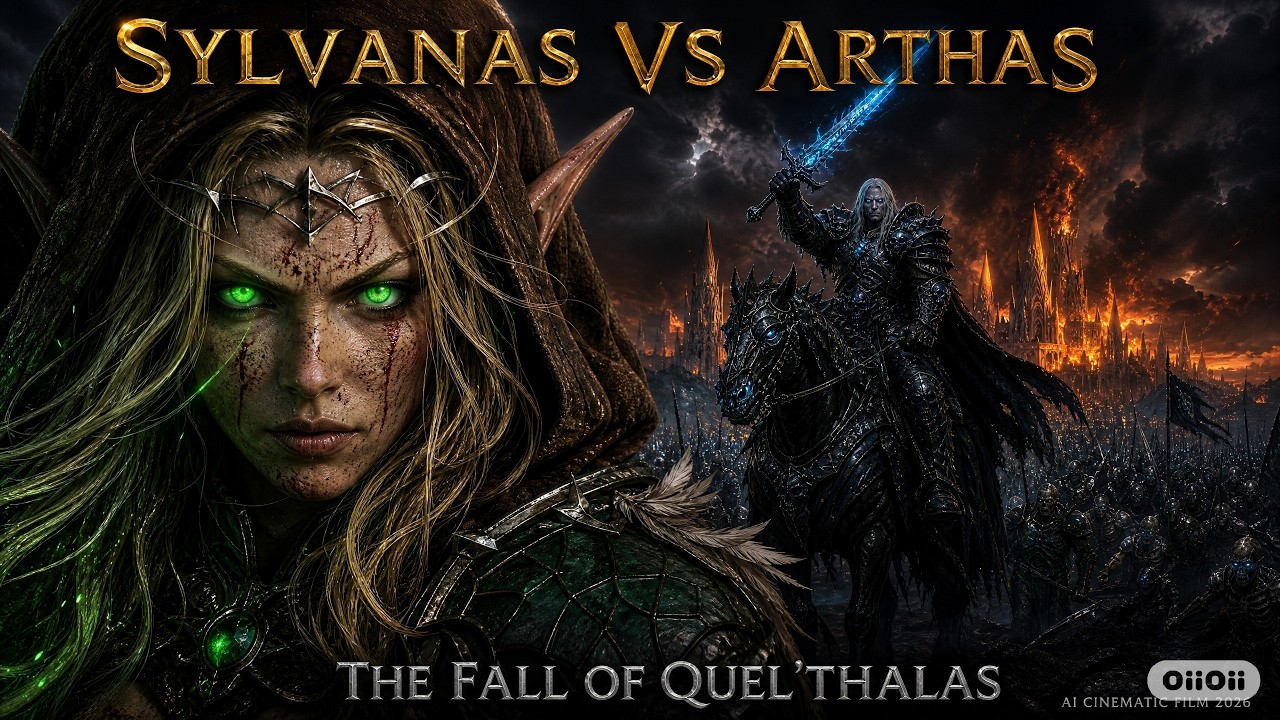 Sylvanas: The Fall of Quel'Thalas | Warcraft AI Cinematic Film 2026