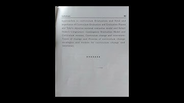 B.Ed  FOURTH SEMESTER KNOWLEDGE AND CURRICULUM SYLLABUS DETAILS...😉😉