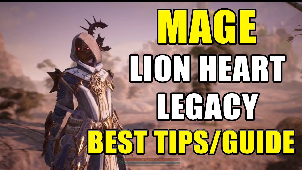 Lion Heart Legacy for Mage and How to Use in Bless Unleashed