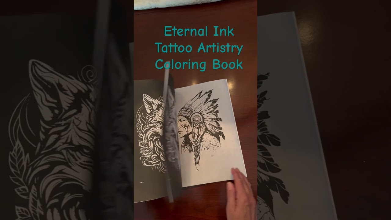 Eternal Ink - Tattoo Artistry Coloring Book 