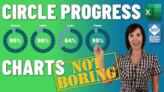 Are Your Charts BORING? Use These Progress Circle Charts Instead!