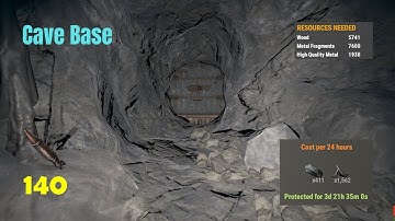 Rust Cave Base - QUAD BUNKER & Unlootable TC (Base Build with Showcase) | Works in 2025