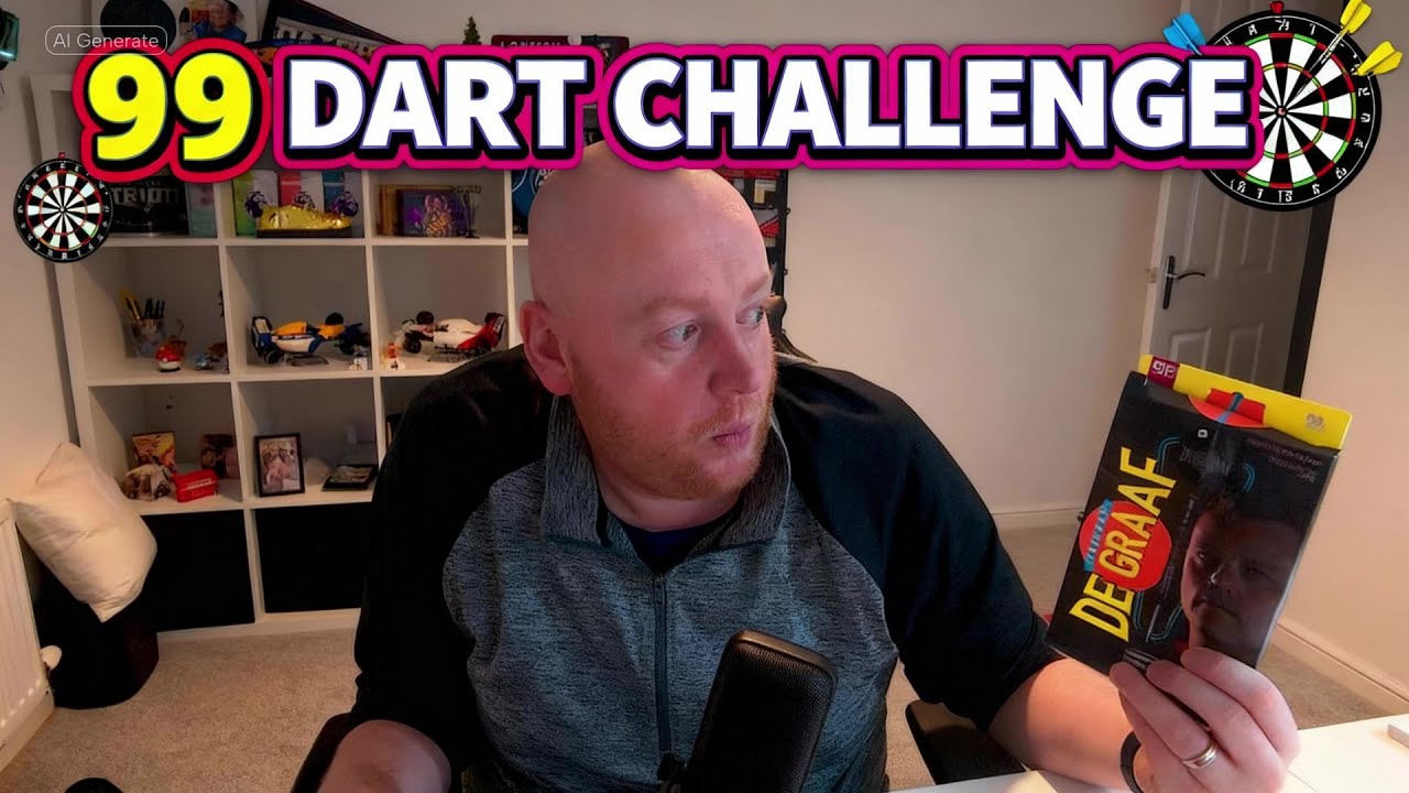 Jeffrey De Graaf G1 23g 99 Dart Challenge