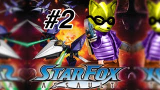 Let's Play Starfox Assault- Part 2: Elevators! Of course!