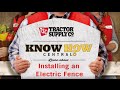 How to Install an Electric Fence