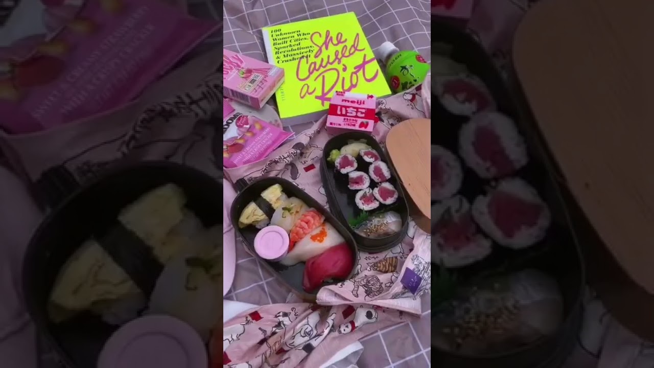 solo picnic idea 💜🧺 