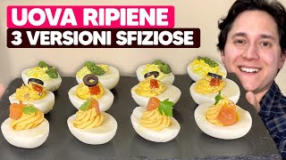 Uova Ripiene 3 Ricette Sfiziose Per Pasqua