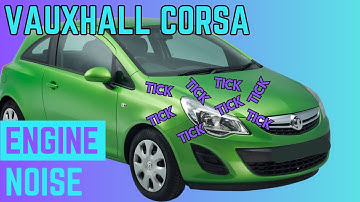 Vauxhall Corsa D 1.4 common engine tick noise fault evap valve replacement