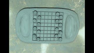 Ceramic Game Checkers