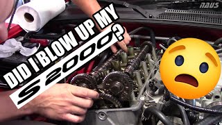 AP1 S2000 Engine Inspection After Overrev
Inspecting my F20C1 after mis-shifting from the top of 3rd gear at 9000RPM into 2nd. The math works out to be 12000+ RPM for a split second. Did the AP1 retainers survive? Watch to find out!
DIYGUYS S2000 Valve Adjustment: https://www.youtube.com/watch?v=5gq0xQg0TAA AP1 S2000 Engine Inspection After Overrev