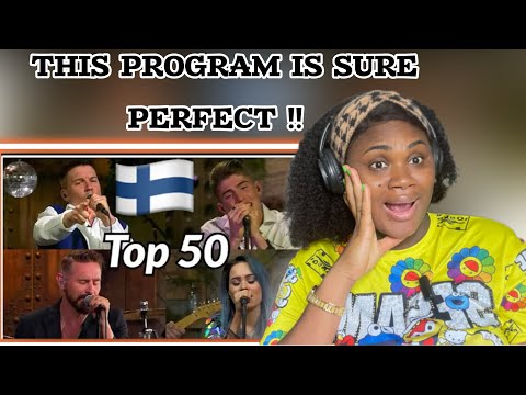 Reaction To 50 Kuunnelluinta Vain Elämää -Biisiä Spotifyssä ( Finnish songs) 