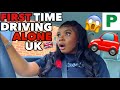 DRIVE WITH ME FOR THE FIRST TIME alone !!! (UK EDITION) + ROAD RAGEEEE !!!