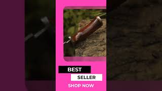 Crucifier Original Bowie Knife With Exotic Rosewood Handle