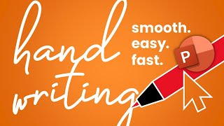 ⚡ LATEST TECHNIQUE: Create Handwriting Text Animation in PowerPoint