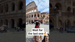 Chinese Newyear #dance in front of world wonders #fyp #viral #trending #shorts reaction by trandirl