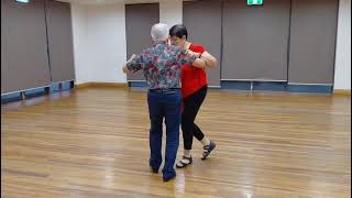 FETA FOXTROT demo by Albert & Nancy Oh.