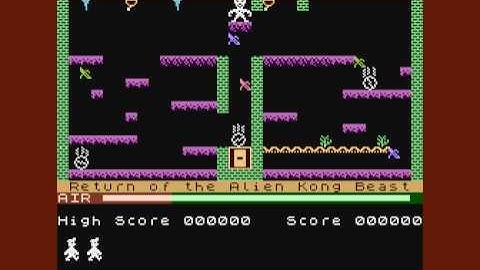 Atari XL/XE - Manic Miner (W.I.P. 2)