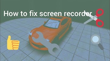 How to fix screen recorder crashes and stability