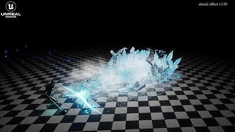 Unreal Engine 5 | Niagara Particle System | VFX Attack Effect 1.01