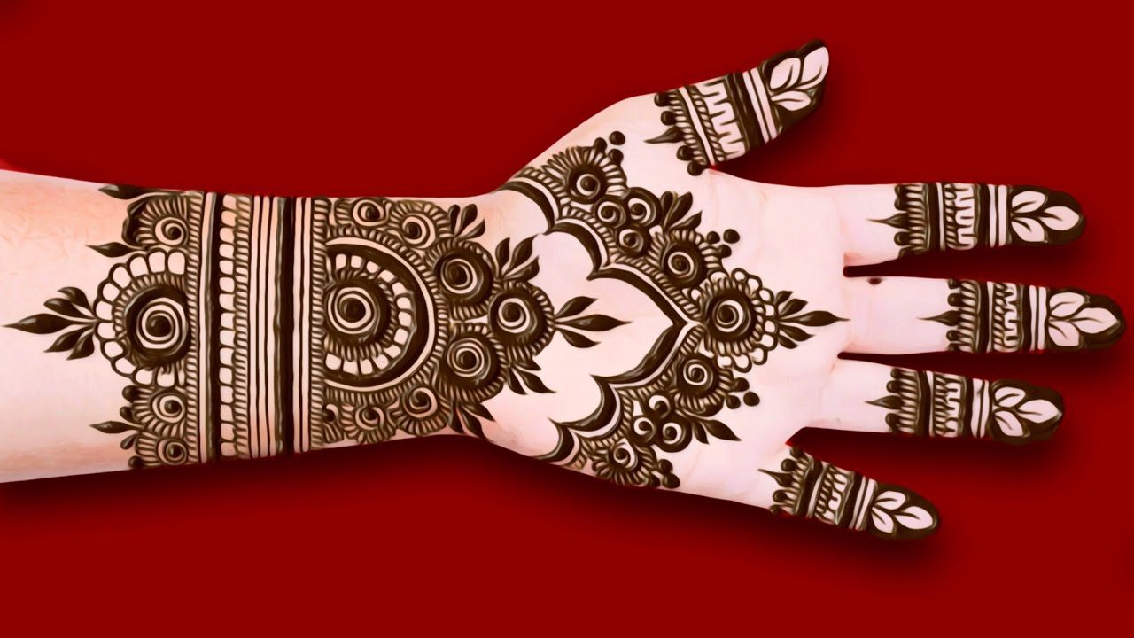 Mehndi Design for Eid Morning